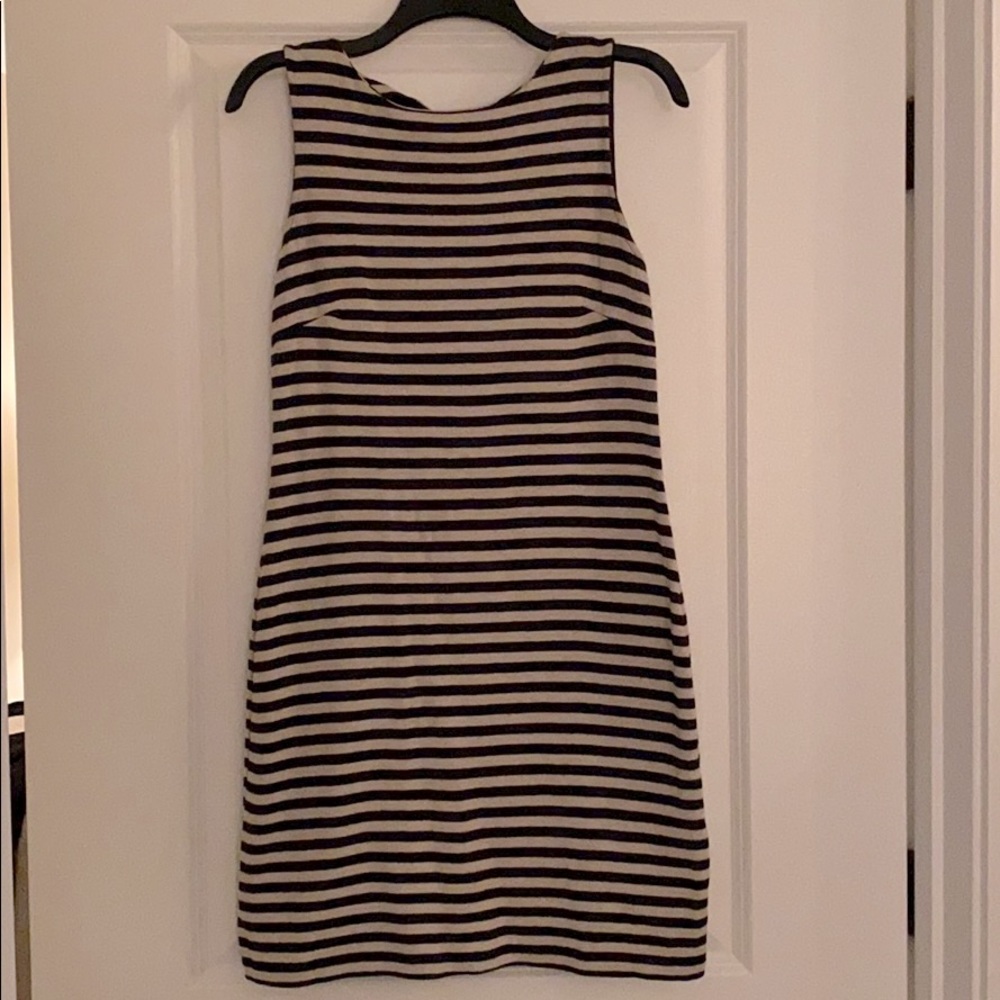 Striped shift dress